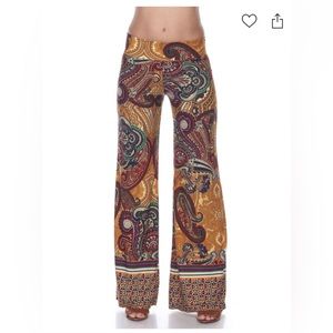 White Mark popular wide legged palazzo pants.  Brand New